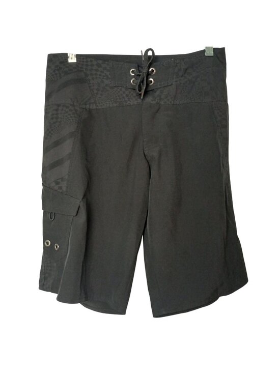 Tony Hawk Other - Tony Hawk Mens 30 Black Cargo Board Shorts W/ Adj Waist Side Pocket #D-28